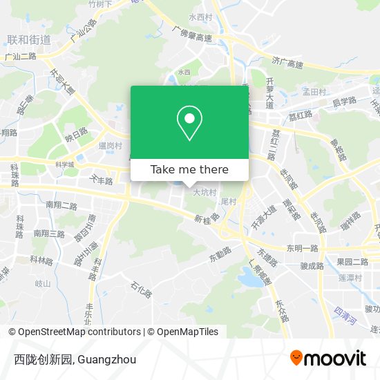 西陇创新园 map
