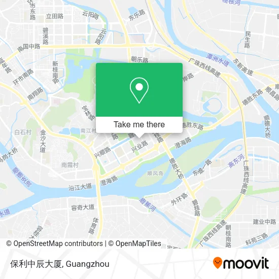 保利中辰大厦 map