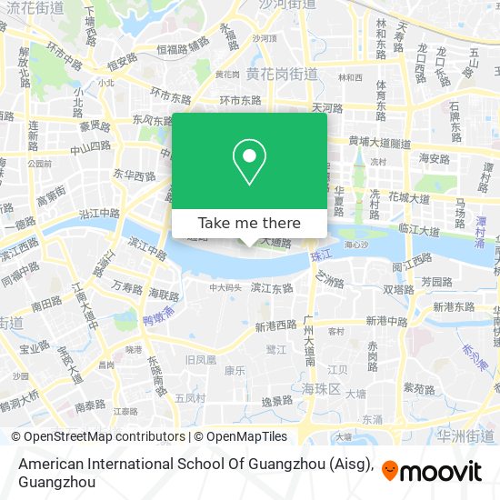 American International School Of Guangzhou (Aisg) map