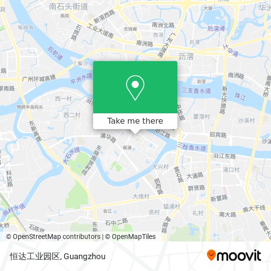 恒达工业园区 map