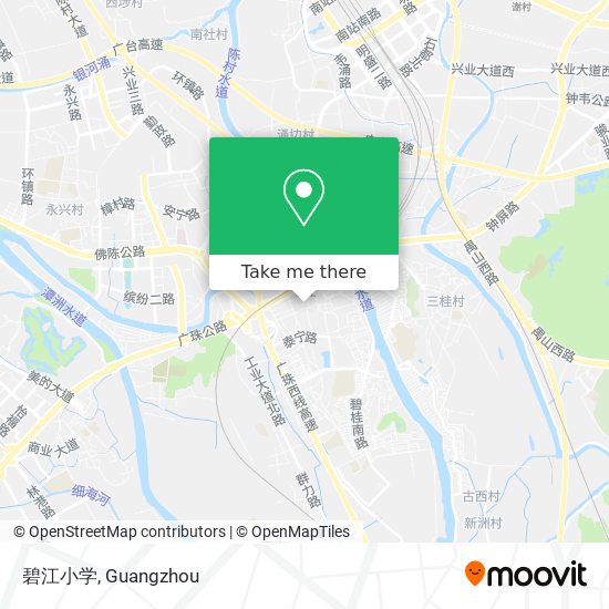 碧江小学 map