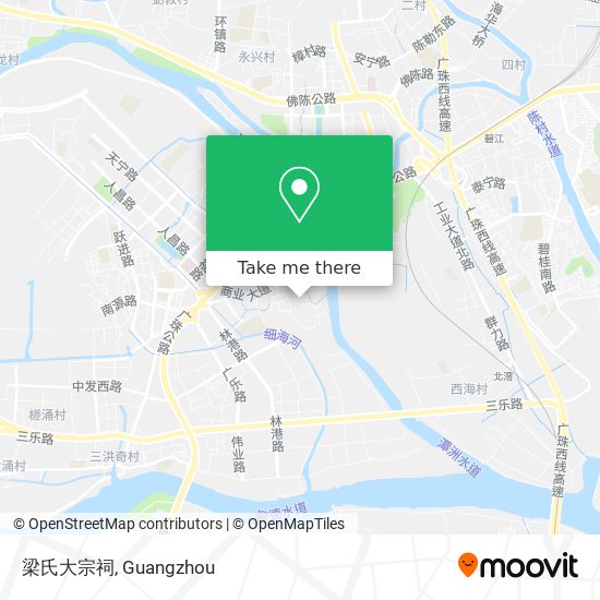 梁氏大宗祠 map
