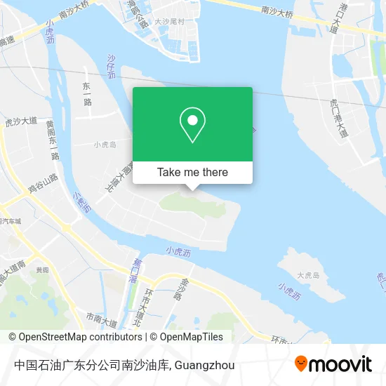 中国石油广东分公司南沙油库 map