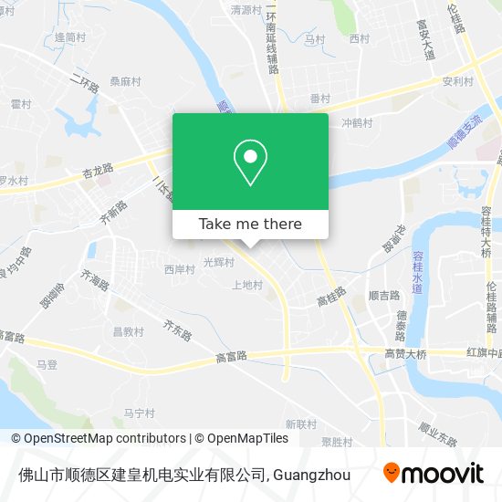 佛山市顺德区建皇机电实业有限公司 map