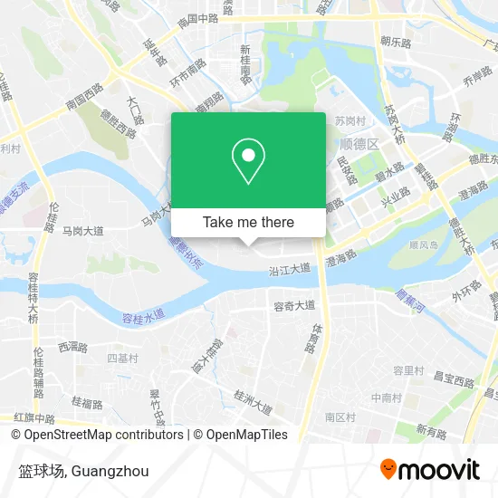 篮球场 map