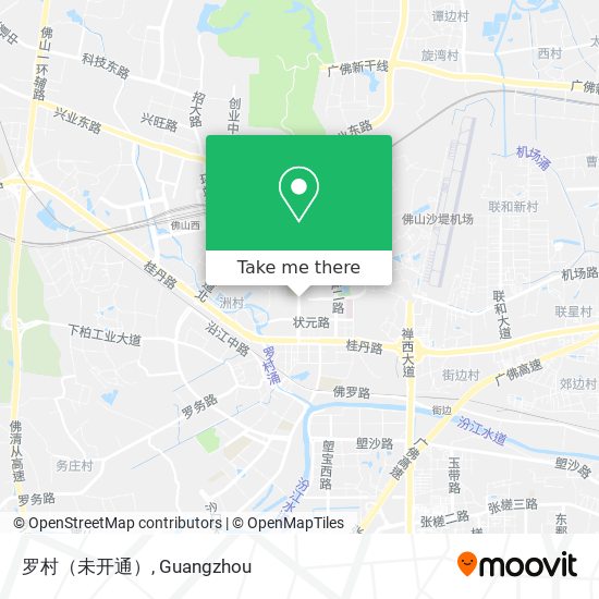 罗村（未开通） map
