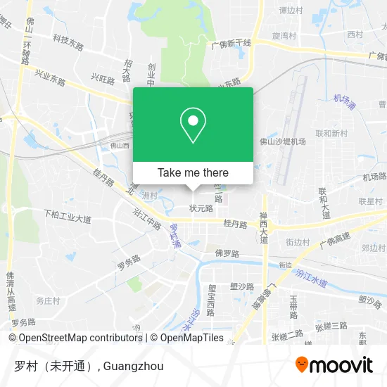 罗村（未开通） map