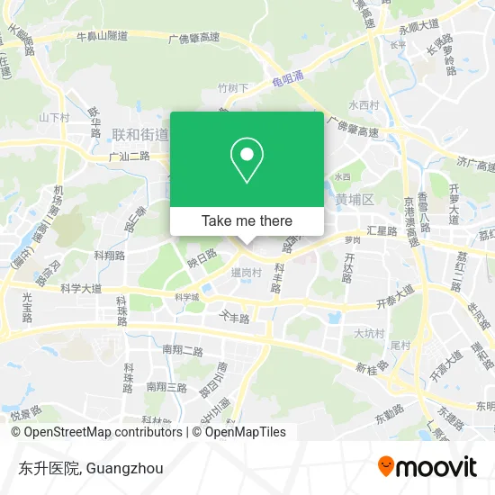 东升医院 map