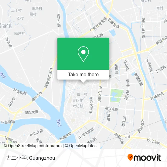 古二小学 map