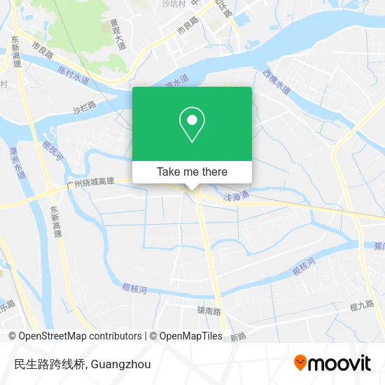 民生路跨线桥 map