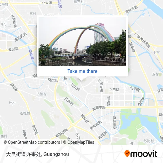 大良街道办事处 map