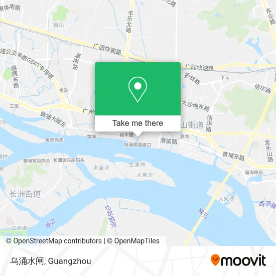乌涌水闸 map