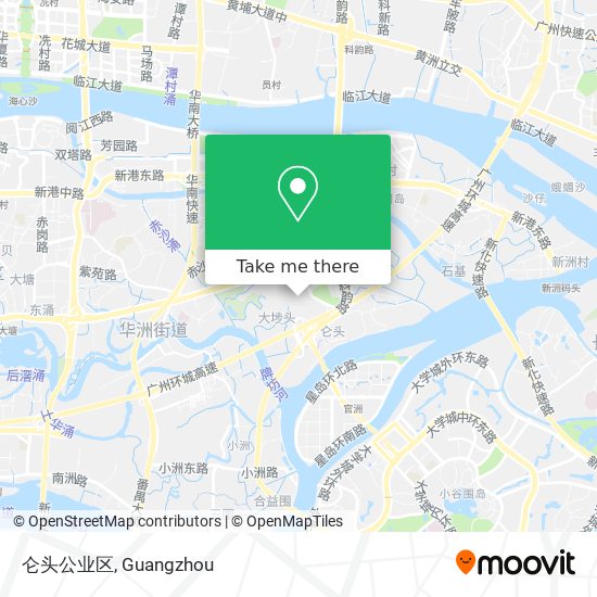 仑头公业区 map