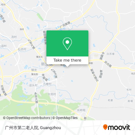 广州市第二老人院 map
