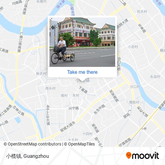 小榄镇 map