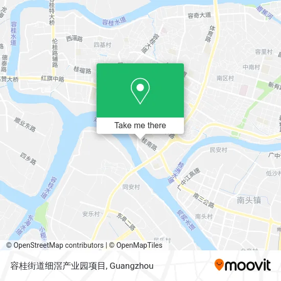 容桂街道细滘产业园项目 map