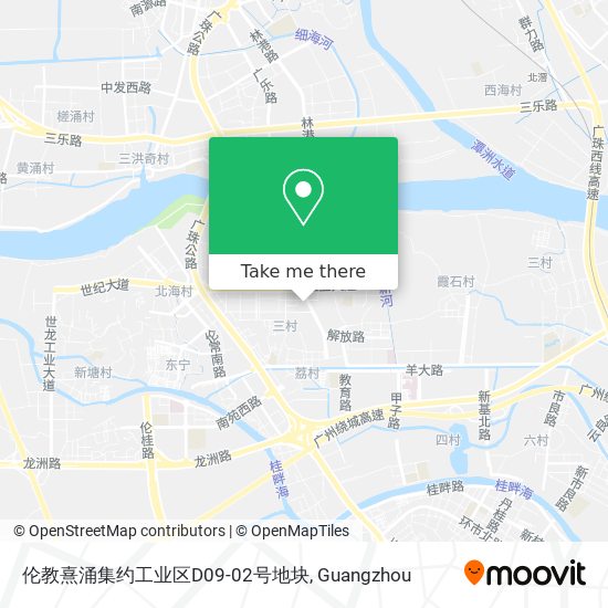 伦教熹涌集约工业区D09-02号地块 map