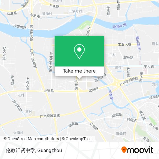 伦教汇贤中学 map