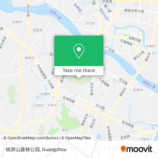 锦屏山森林公园 map