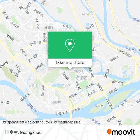 旧寨村 map