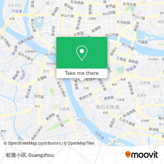 蛟騰小區 map