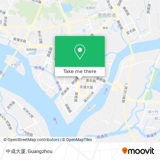 中成大厦 map