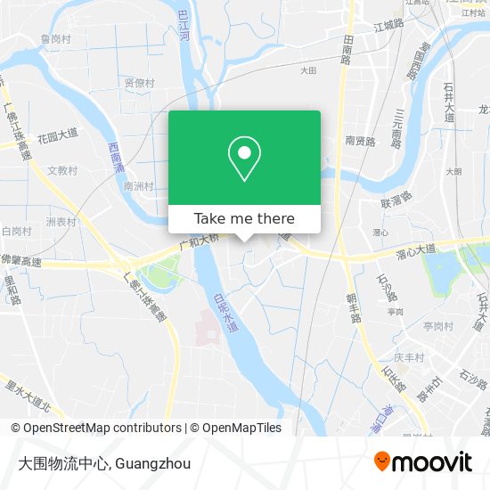 大围物流中心 map