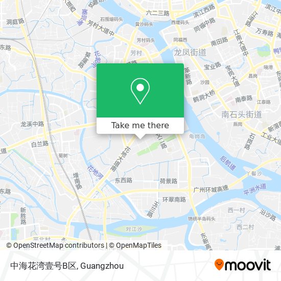 中海花湾壹号B区 map