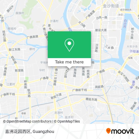 嘉洲花园西区 map