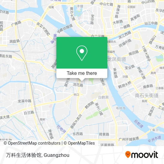 万科生活体验馆 map