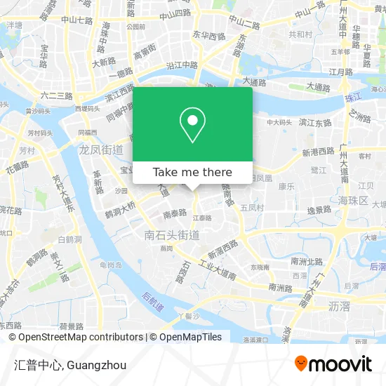 汇普中心 map