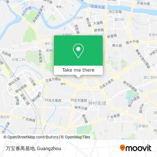 万宝番禺基地 map