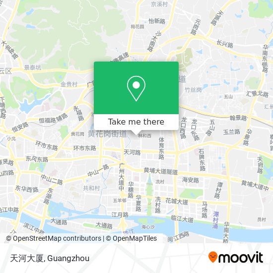天河大厦 map