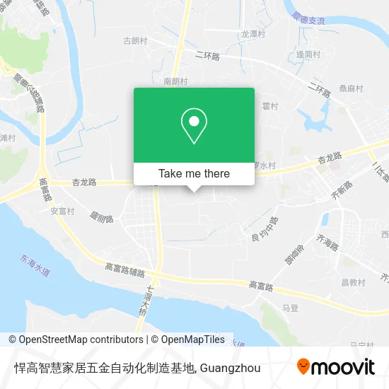 悍高智慧家居五金自动化制造基地 map