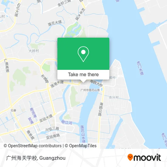 广州海关学校 map