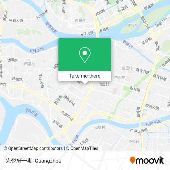 宏悦轩一期 map