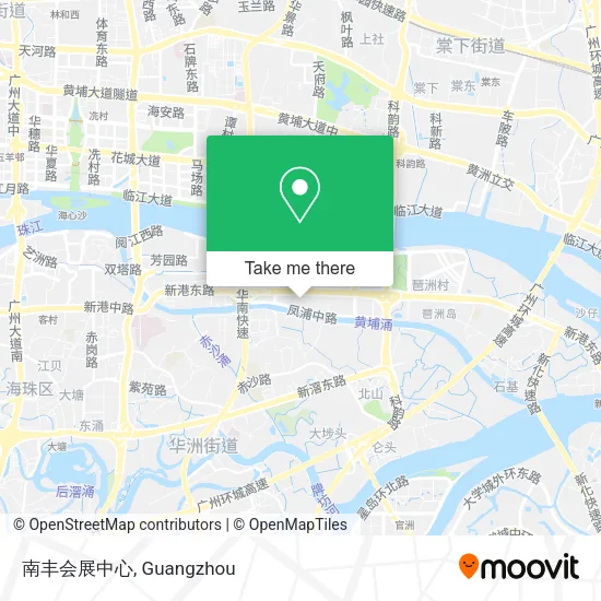 南丰会展中心 map