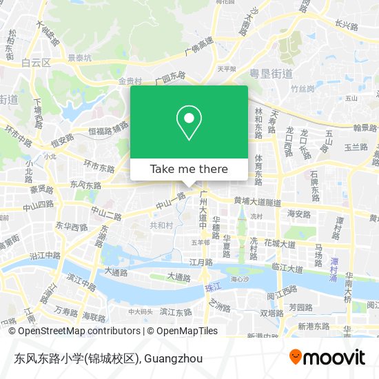 东风东路小学(锦城校区) map