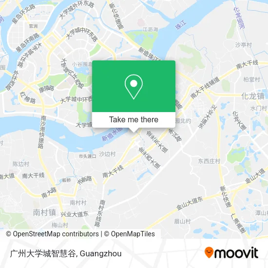 广州大学城智慧谷 map