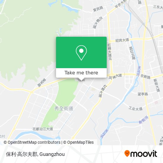 保利·高尔夫郡 map