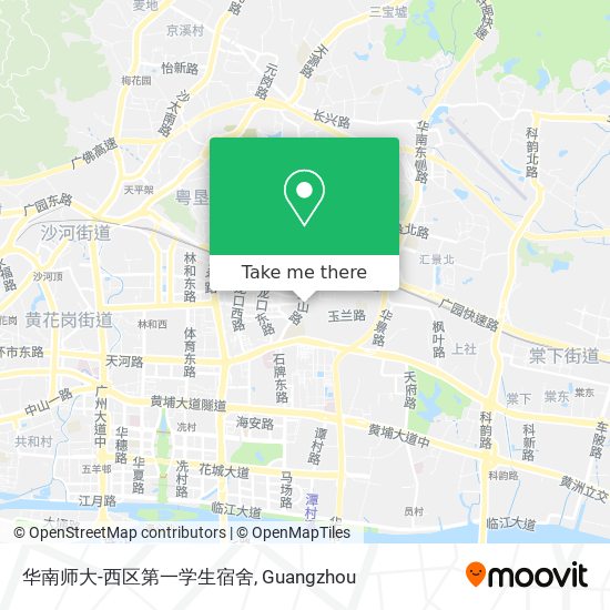 华南师大-西区第一学生宿舍 map