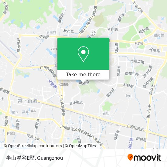 半山溪谷E墅 map