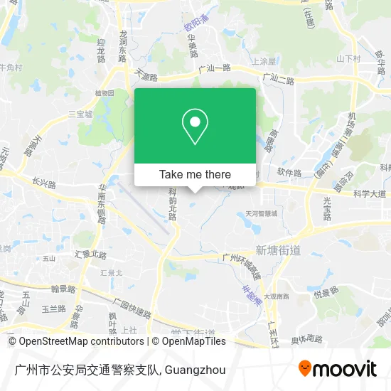广州市公安局交通警察支队 map