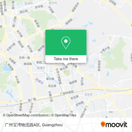 广州宝湾物流园A区 map