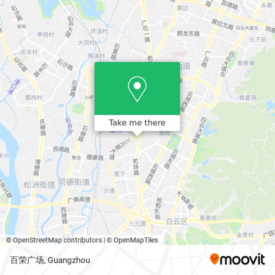 百荣广场 map