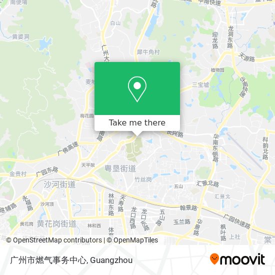 广州市燃气事务中心 map