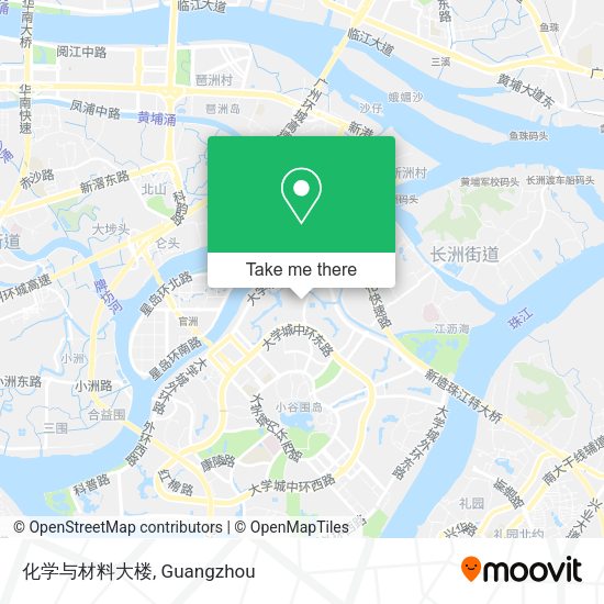 化学与材料大楼 map
