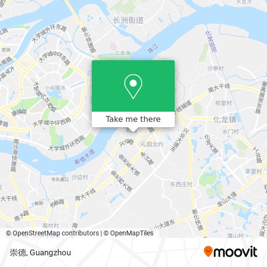崇德 map