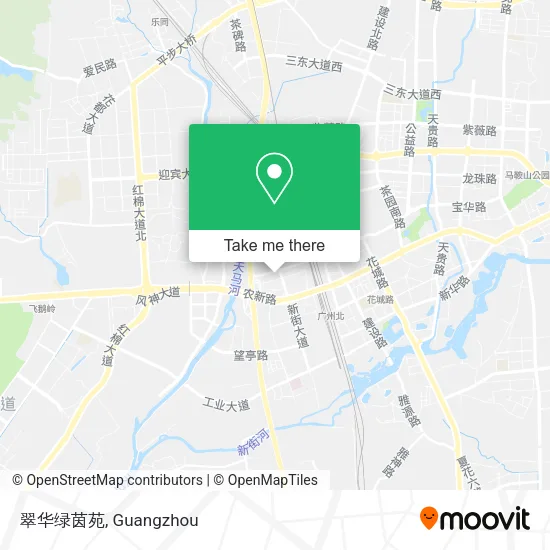 翠华绿茵苑 map