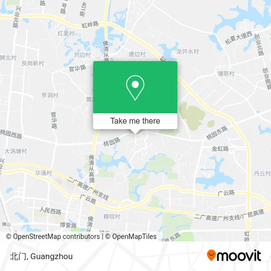 北门 map